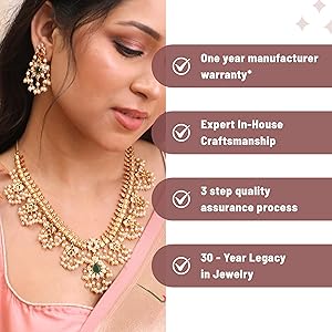 Amazon.com: TARINIKA Gold Plated Brass Premal Antique Indian