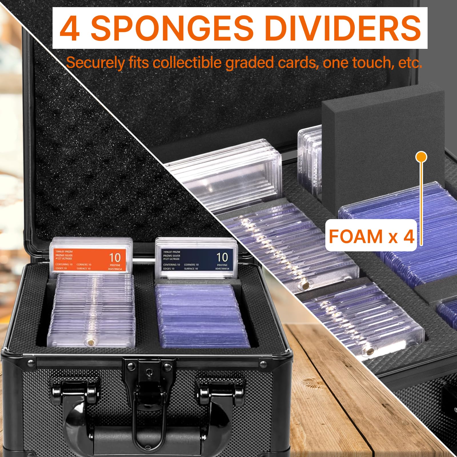 Amazon.com: MIXPOET Graded Card Storage Box Case, Sports Trading