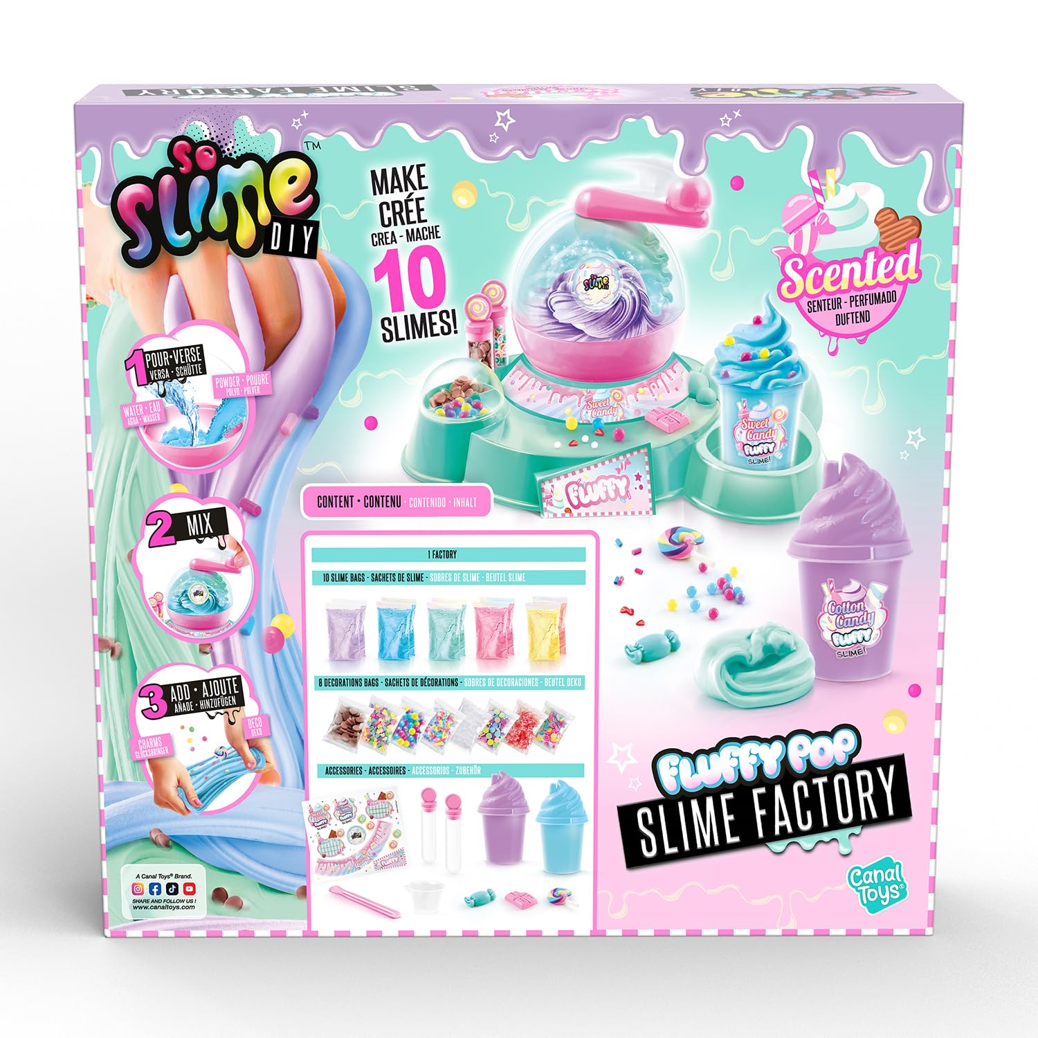 Canal Toys - So Slime - Slime Factory Fluffy - SSC375