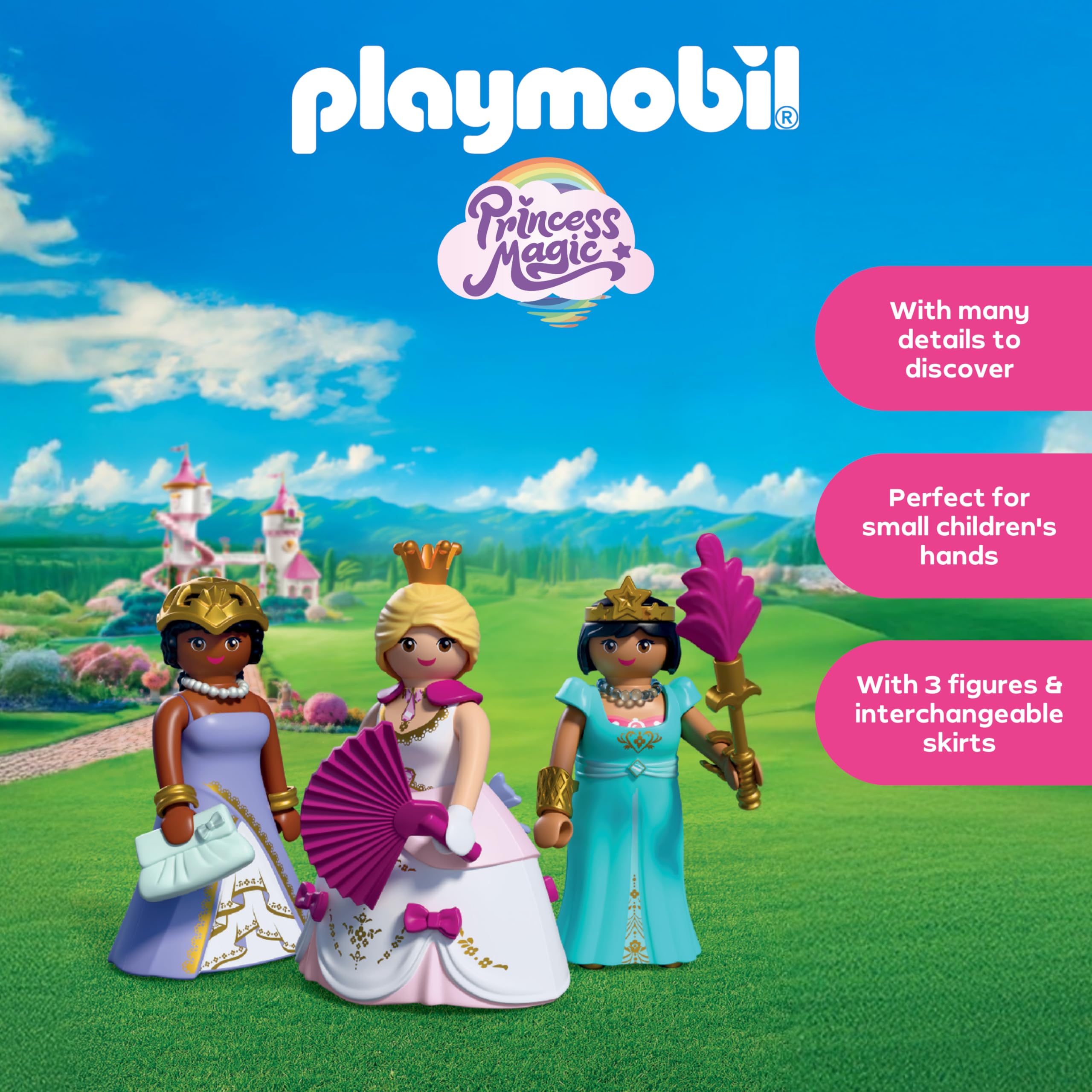 Playmobil, Pink, 5.591 x 5.591 x 1.614 inches - Image 3