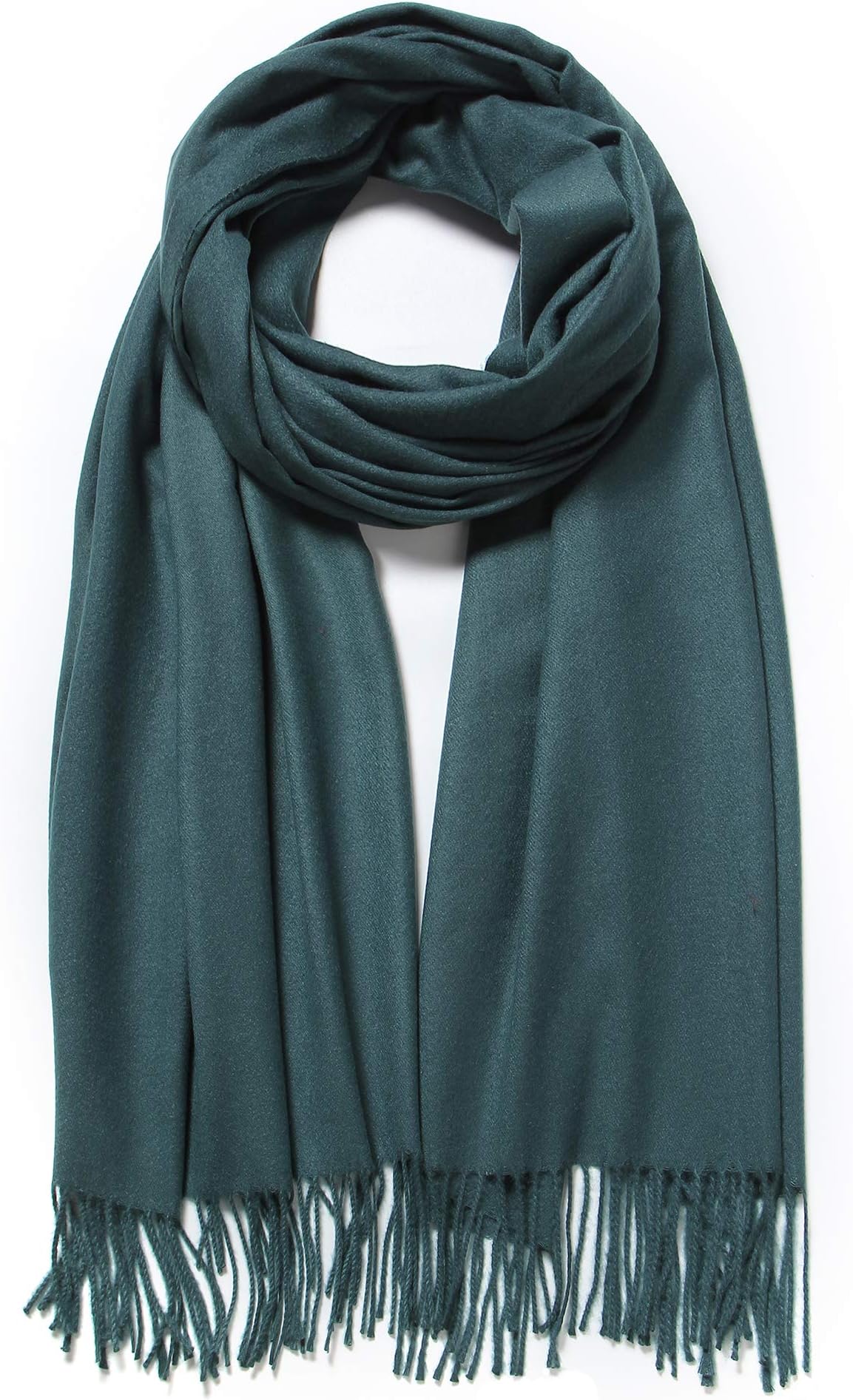 Cindy & Wendy Large Soft Cashmere Silky Pashmina Solid Shawl Wrap Scarf for Women