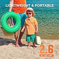 Vista 8 de Litheli Paddle Board Pump,20PSI High Pressure SUP Pump,Electric Air Pump for Inflatables,Rechargeable Battery-Powered,Dual Stage