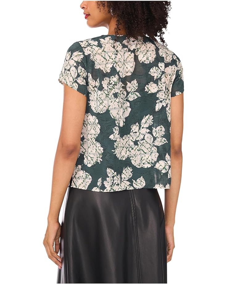 Vince Camuto Cap Sleeve Cowl Front Blouse - #2 of 3