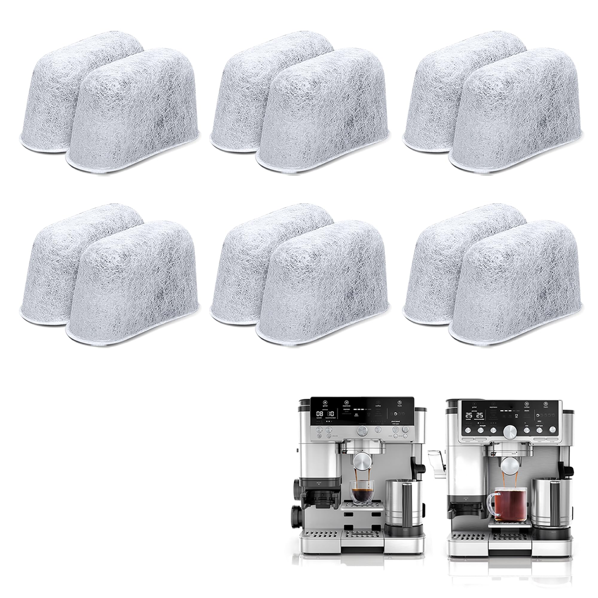 Cartouches De Filtre à Eau à Café, Filtres De Rechange Pour Machine à