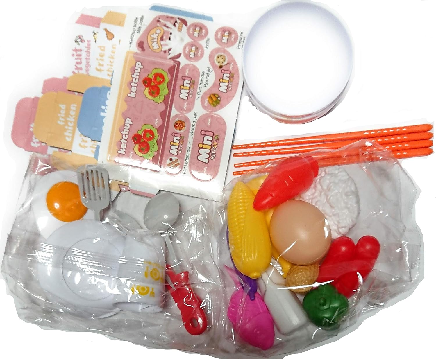 Amazon おままごと キッチンセット ３６点セット 音がなる Ihクッキングヒーター ピンク セット おもちゃ