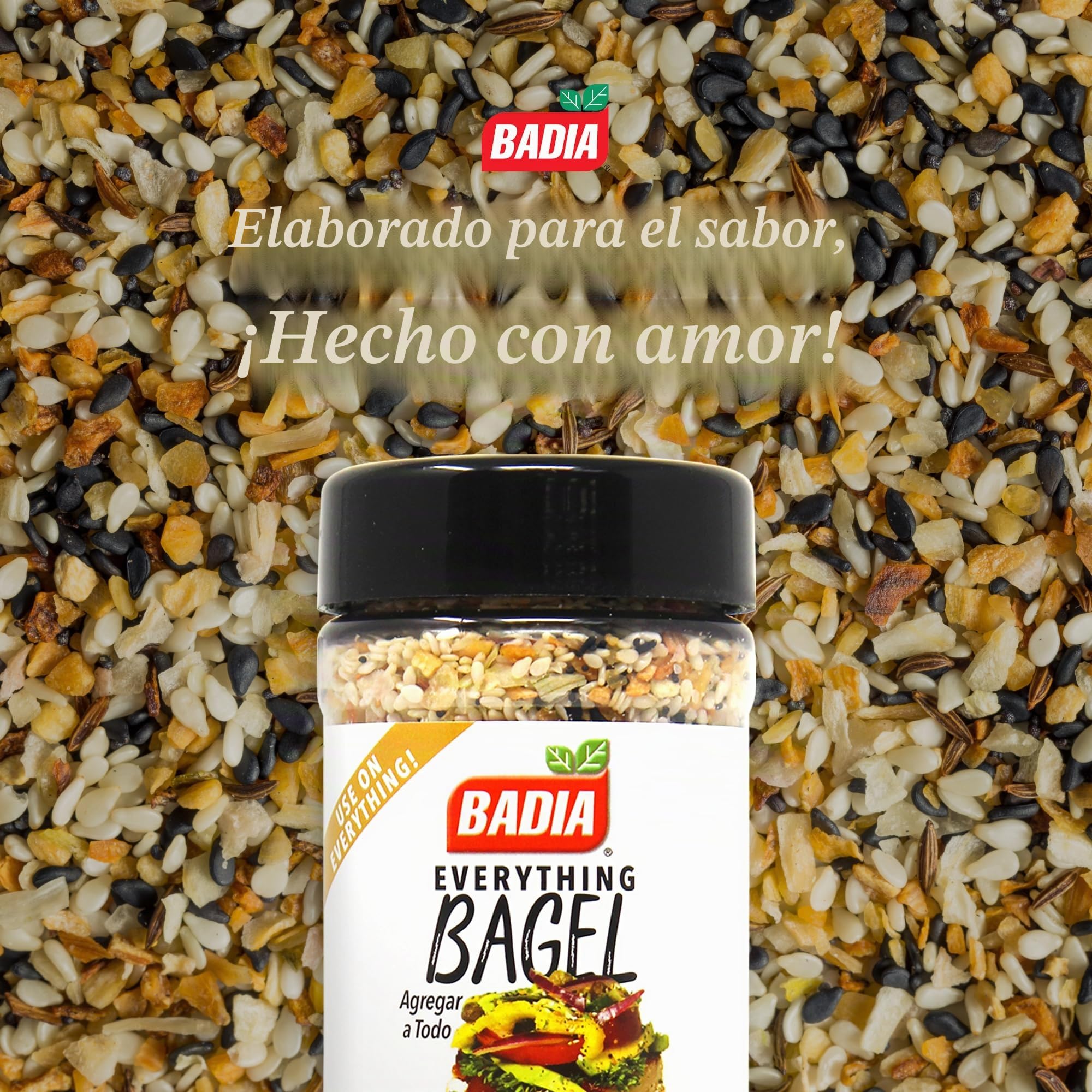 AONELAS Badia Everything Bagel Seasoning – (5,5 oz) 156 g