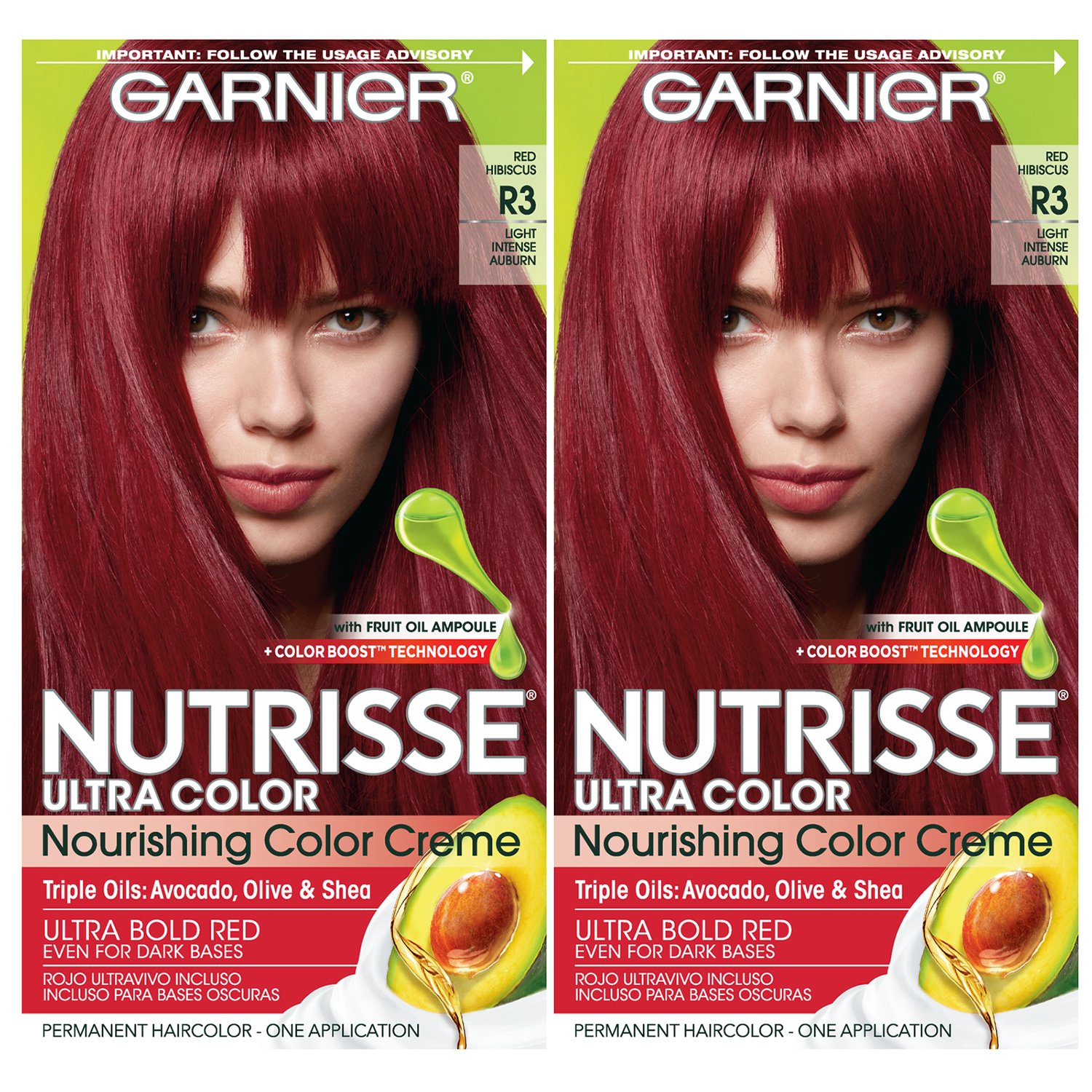 Buy Garnier Hair Color sse Ultra Color Nourishing Creme, R3 Light