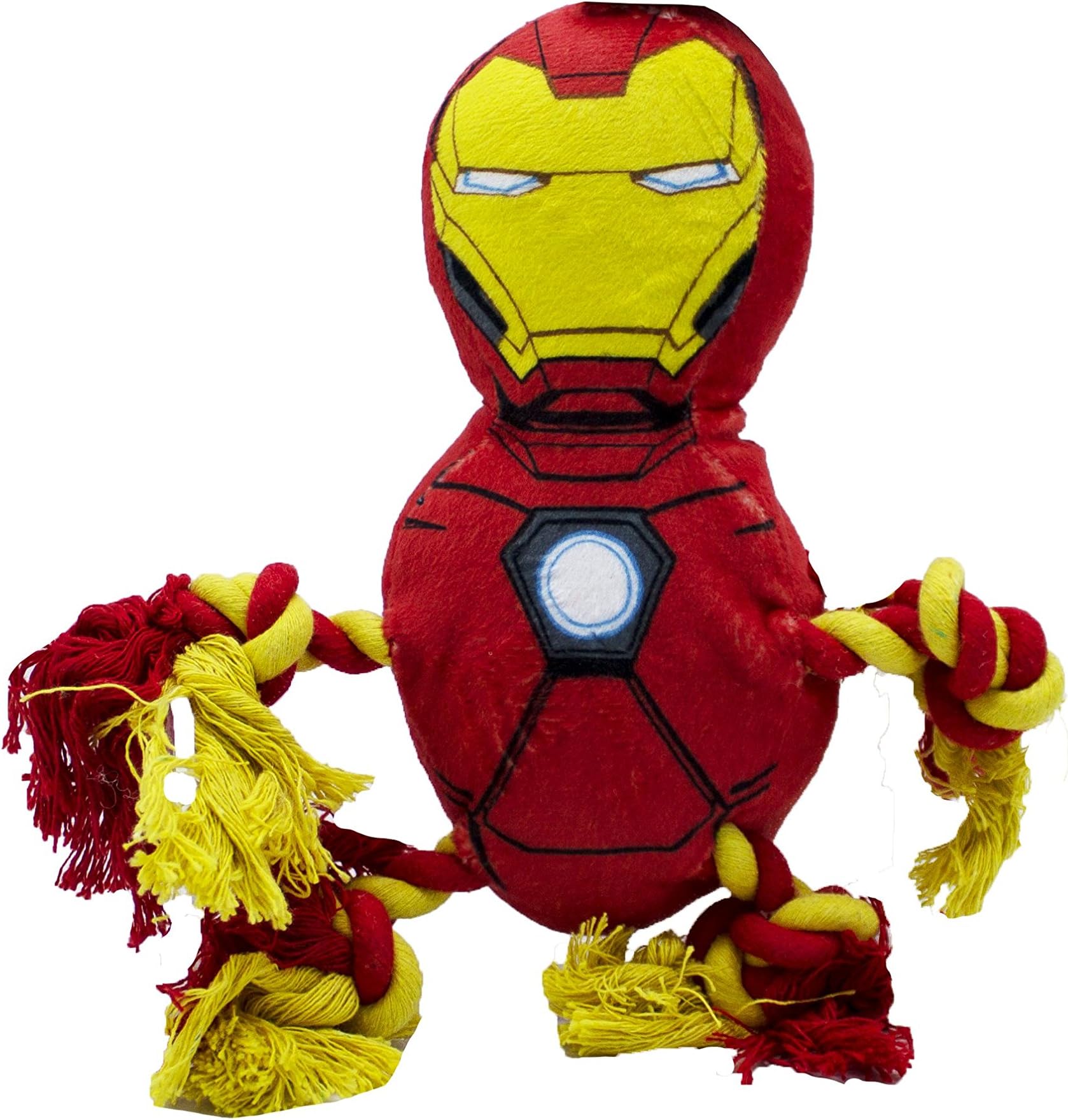 Marvel Comics for Pets Marvel Comics Iron Man Rope Knot Buddy For Dogs | Super Hero Toys For All Dogs and Puppies