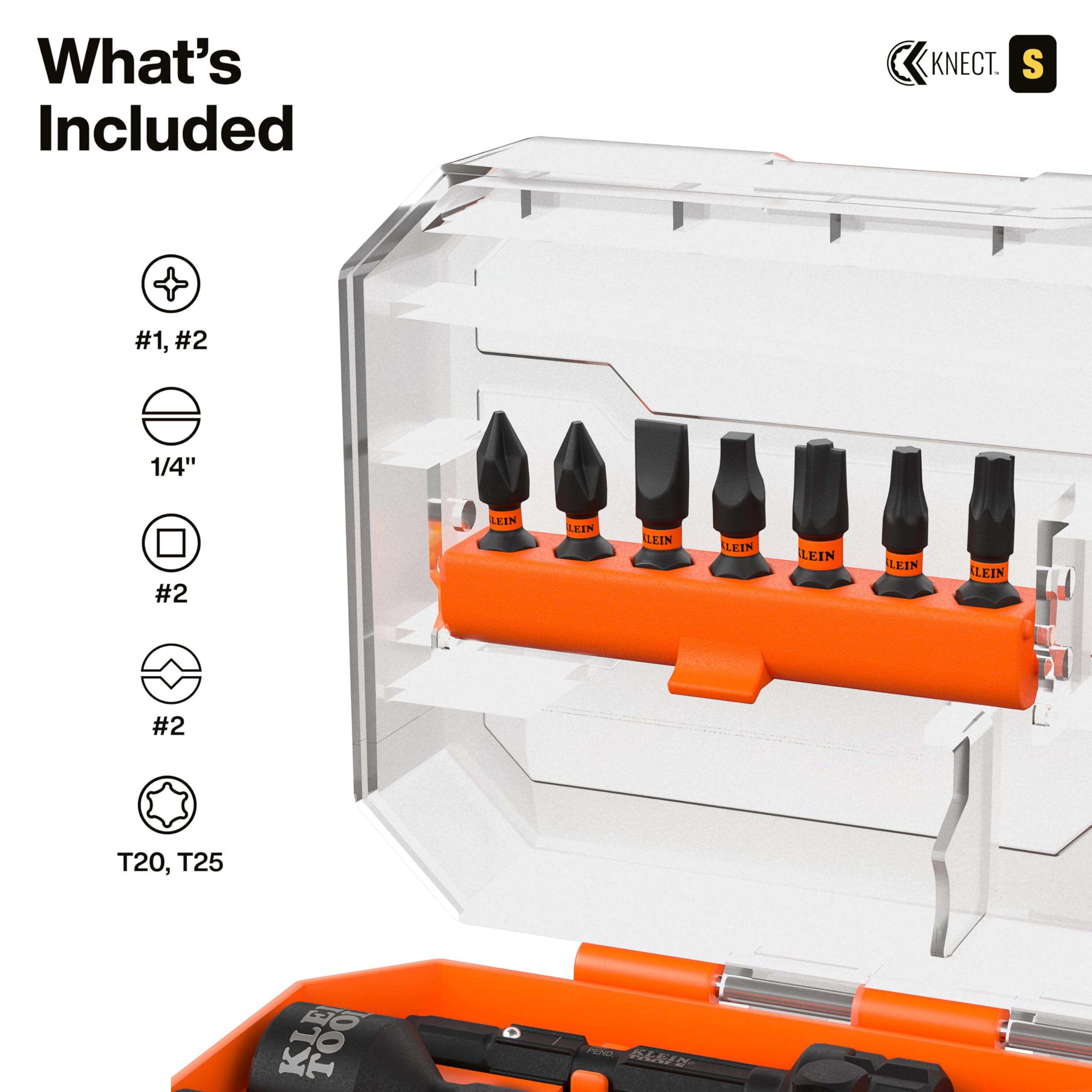 Klein Tools KNECT Impact Socket Set - 23 Piece -3 Klein Tools KNECT Impact Socket Set - 23 Piece -3