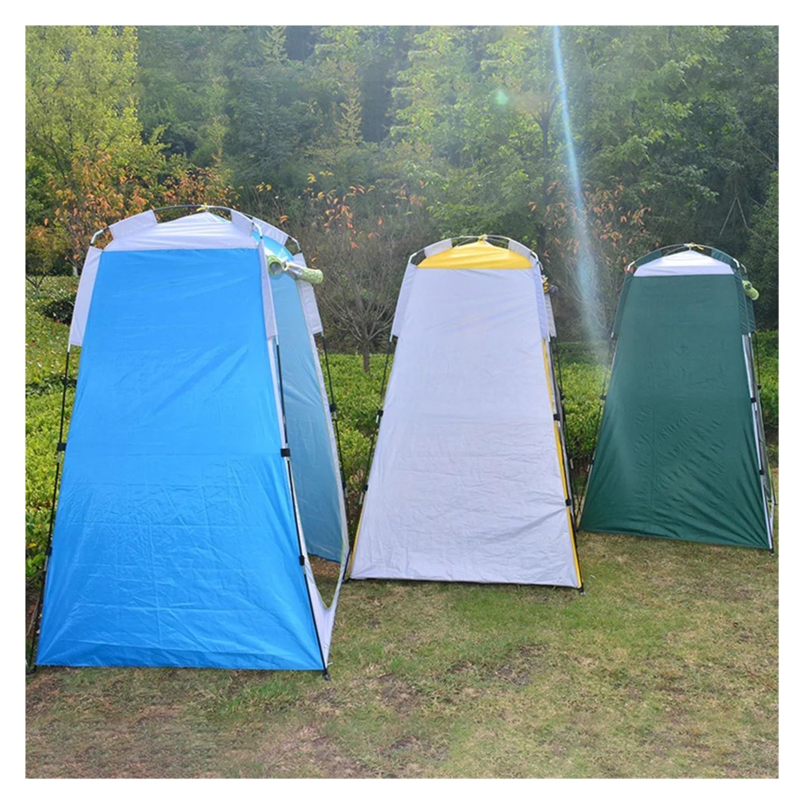 Tenda da campeggio portatile Tenda da bagno portatile ricovero impermeabile for spogliatoio toilette con doccia spiaggia resistente agli strappi for viaggi escursionistici