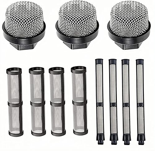 246385 246384 287032 Juego de filtros para Graco 390 395 490 495 495 595 3400 pulverizador 3 tipos de bomba de pulverización de filtro de paja Kit