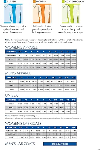 Miniatura 4 de Urbane Performance 9015 - Camiseta médica de ajuste a medida con 3 bolsillos para mujer