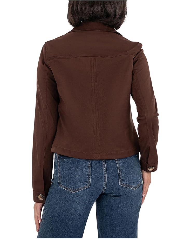 KUT from the Kloth Matilda - Crop Trucker Jacket w/ Patch Pockets - #3 of 4