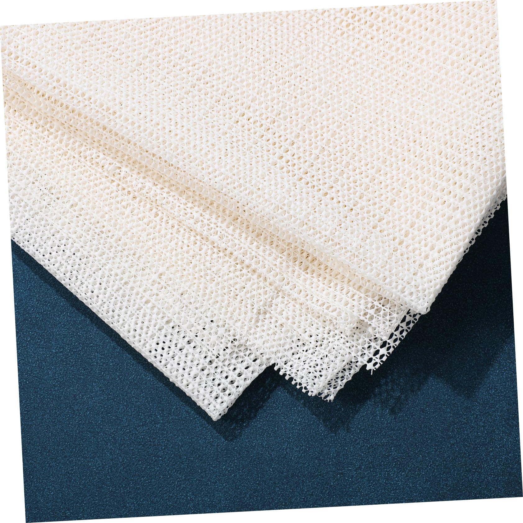 Tapis Antidérapant 200x300 Cm en PVC Blanc pour Sol