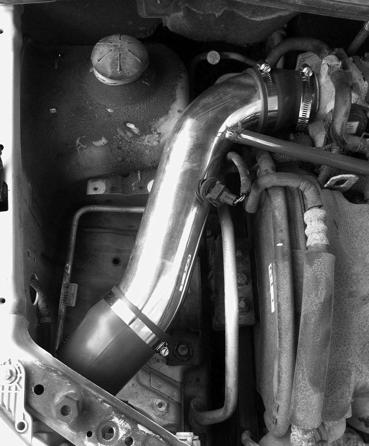 INTAKEKAI Performance Air Intake (Compatible with 2004-2008 CHEVROLET AVEO 1.6L MODELS) (BLACK)