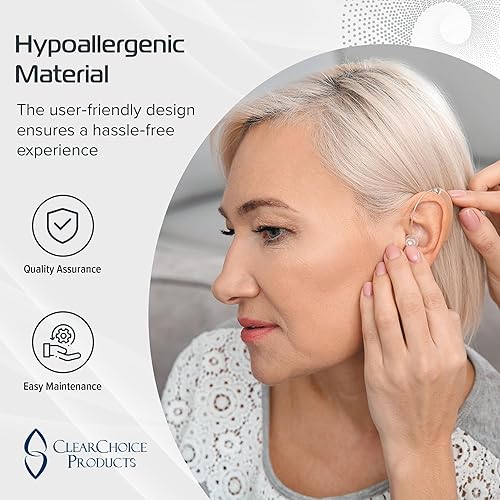 Miniatura 6 de Widex - Juego de 6 domos para audífonos de manga ventilada compatibles para una comodidad duradera, tamaño pequeño