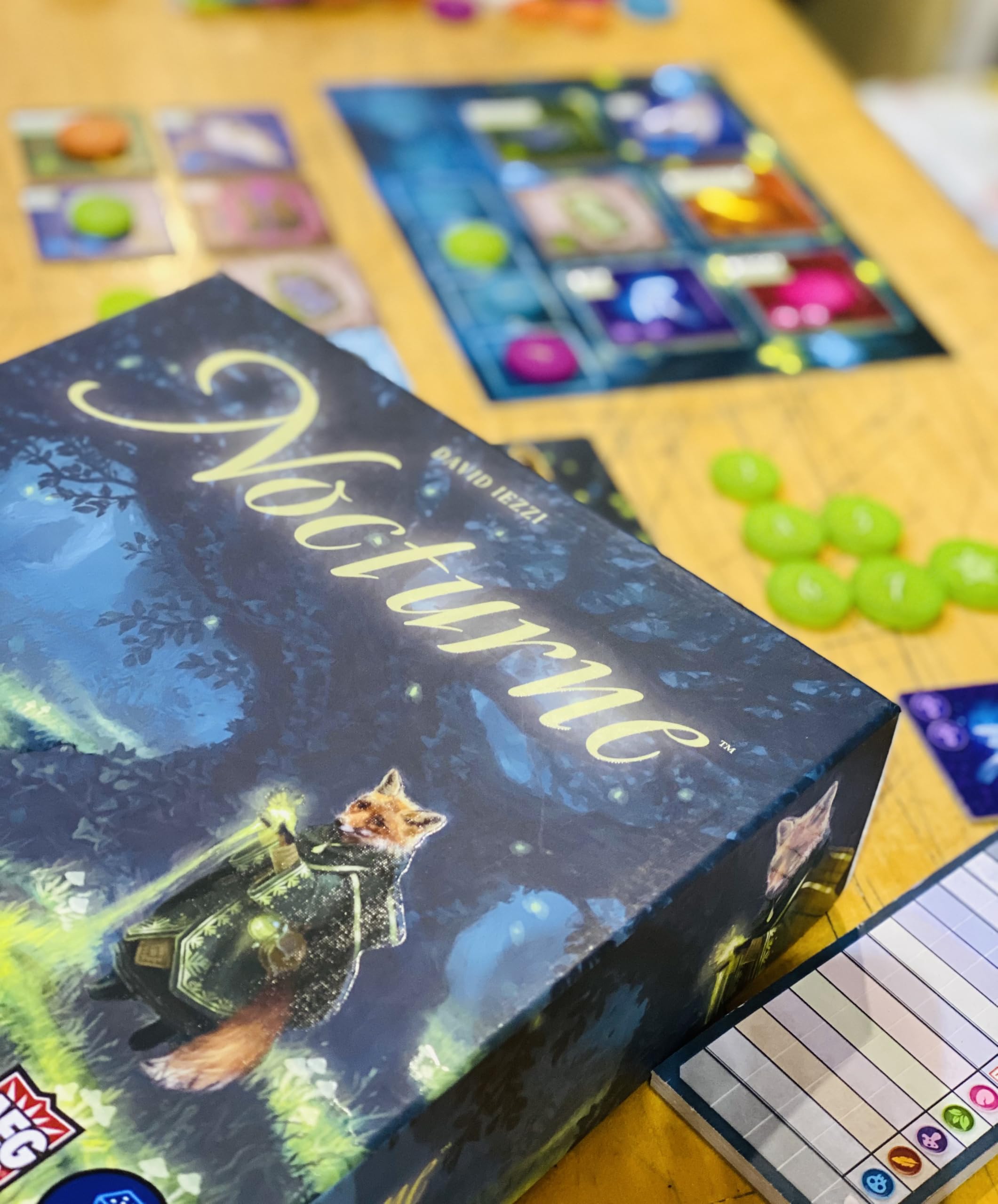 NOCTURNE Gioco da Tavolo, in Italiano, Little Rocket Games