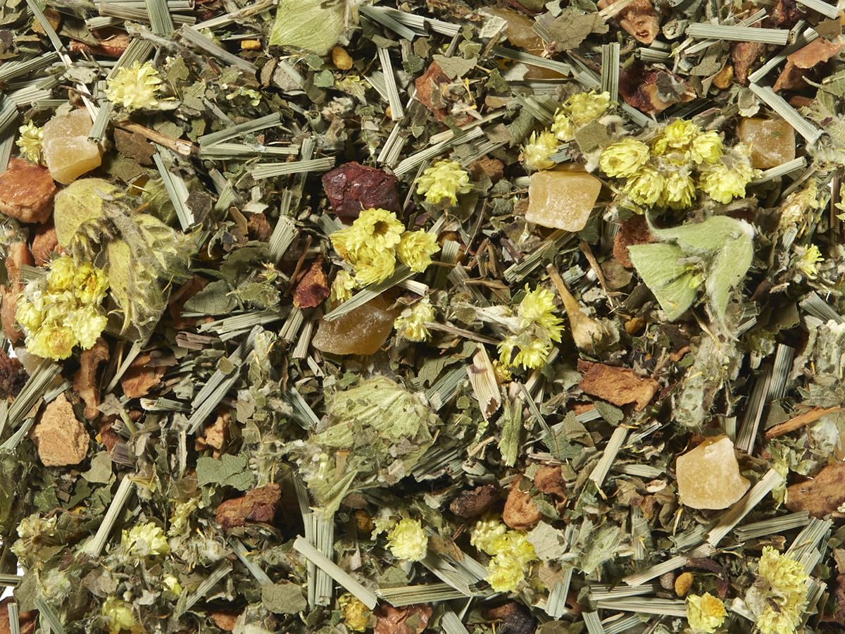 teemando® 1 kg Kräuterteemischung Honey Herbs & Harmony [Honig-Vanille Note] aromatisiert