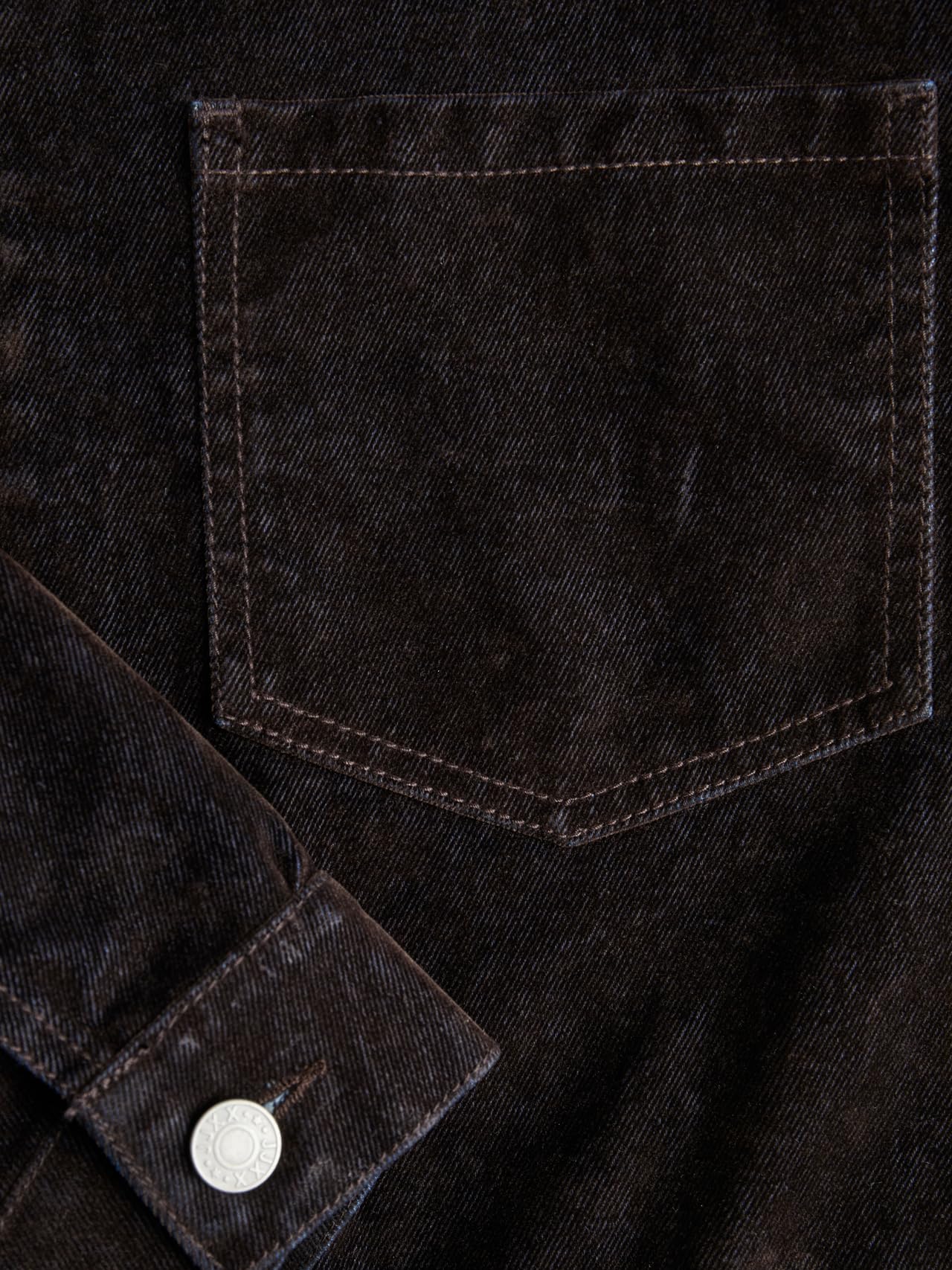 JJXX Damen Jxmia Flock Ls Denim Jacket Dnm Jxmia Flock Ls Denim Jacket Dnm (1er Pack)