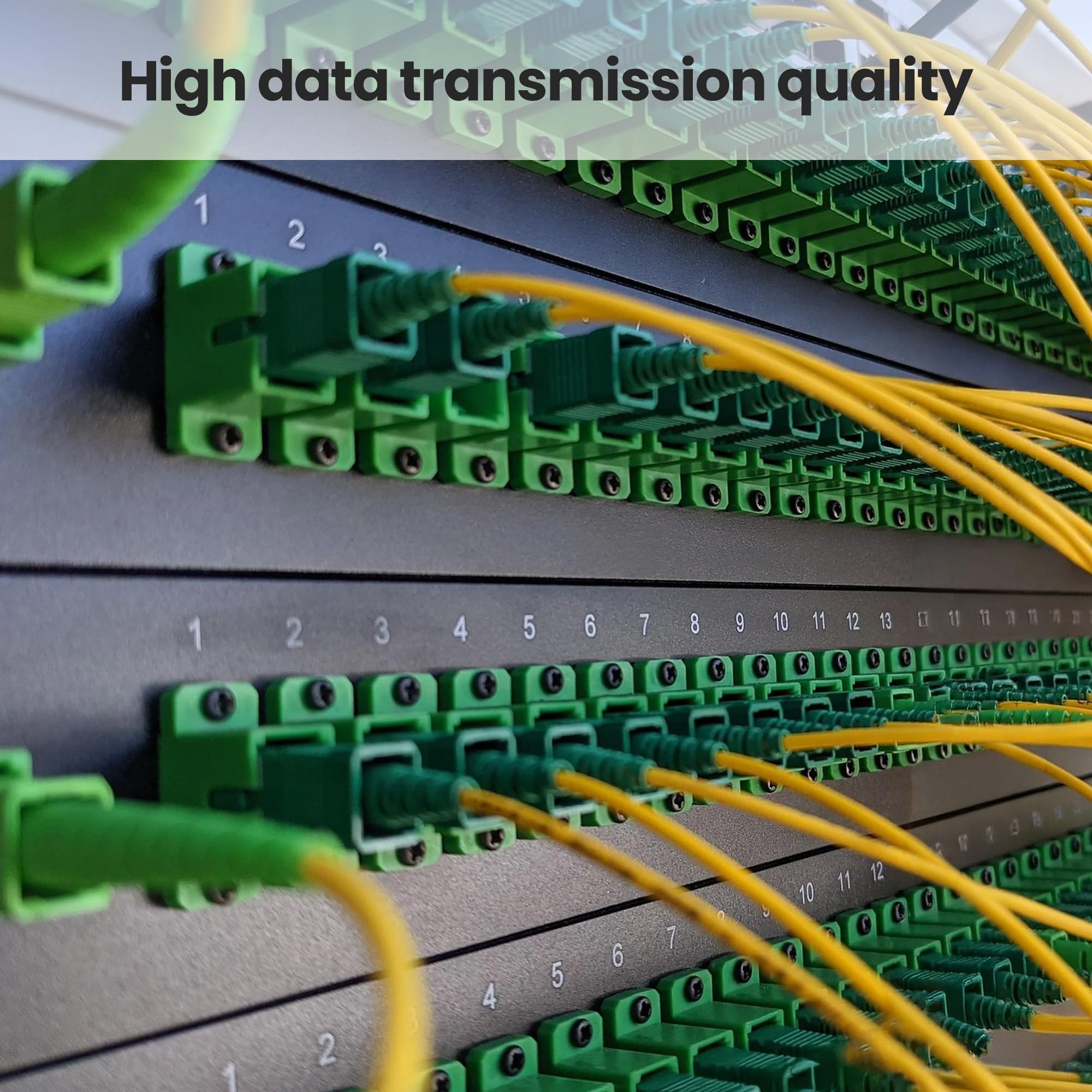 EXTRALINK Câble Fibre Optique Rallonge 10m SC/APC à SC/UPC FTTH Monomode
