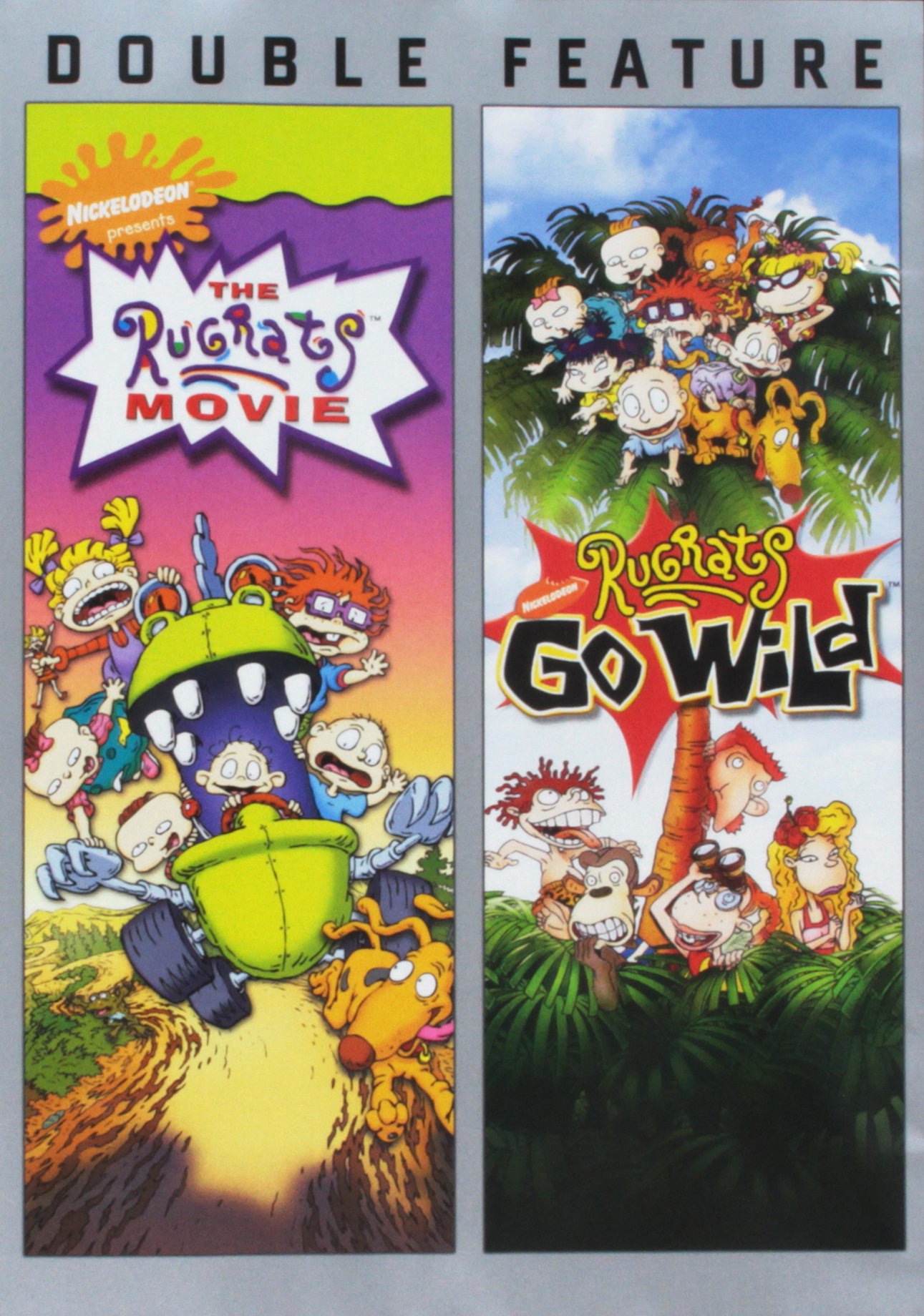 Rugrats the Movie y Rugrats Go Wild DVD USA para resolver la falta de animación clásica en casa