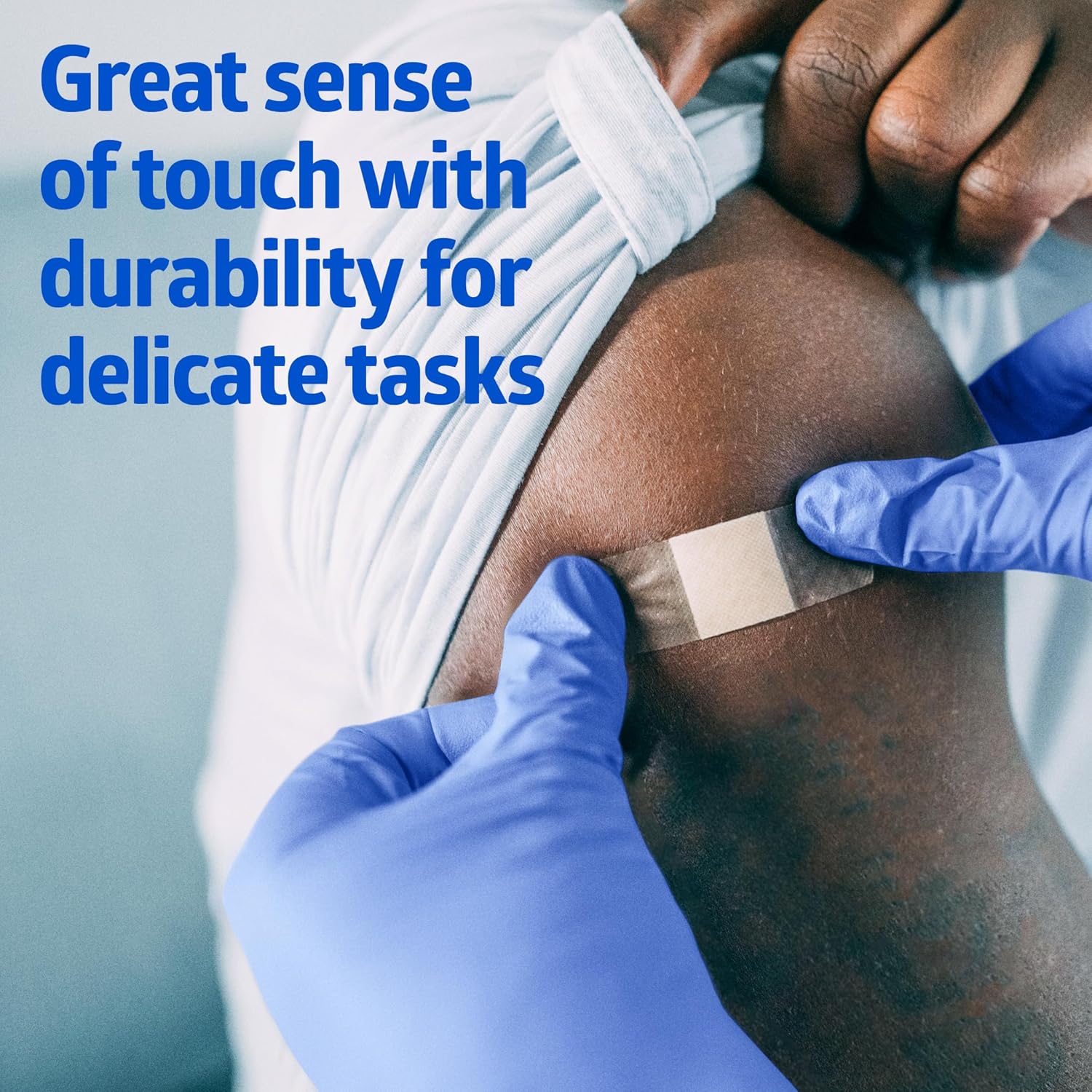 Medline SensiCare Ice Blue Nitrile Exam Gloves, 250 Count, Small, Powder Free, Disposable, Not Made with Natural Rubber Latex, Multi-use for Every Task - Image 5