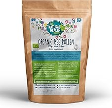Organic Raw Bee Pollen Granules by The Natural Health Market • Soil Association Certified • (200g)