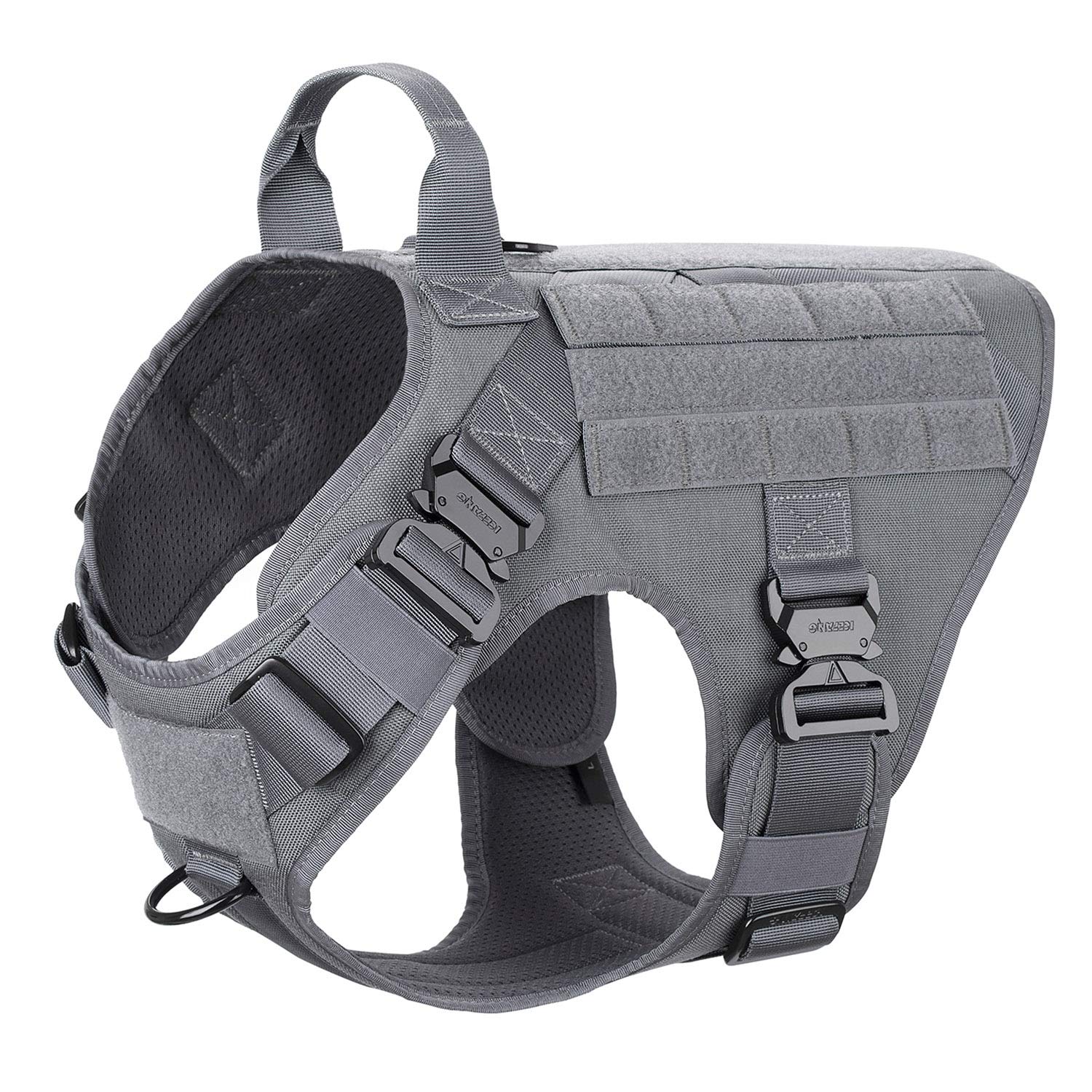 Buy ICEFANG Tactical Dog Harness,K9 Working Dog Vest,No Pulling Front