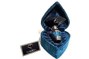 Peaceful Blue Engraved Keepsake Cremation Urn for Human Ashes