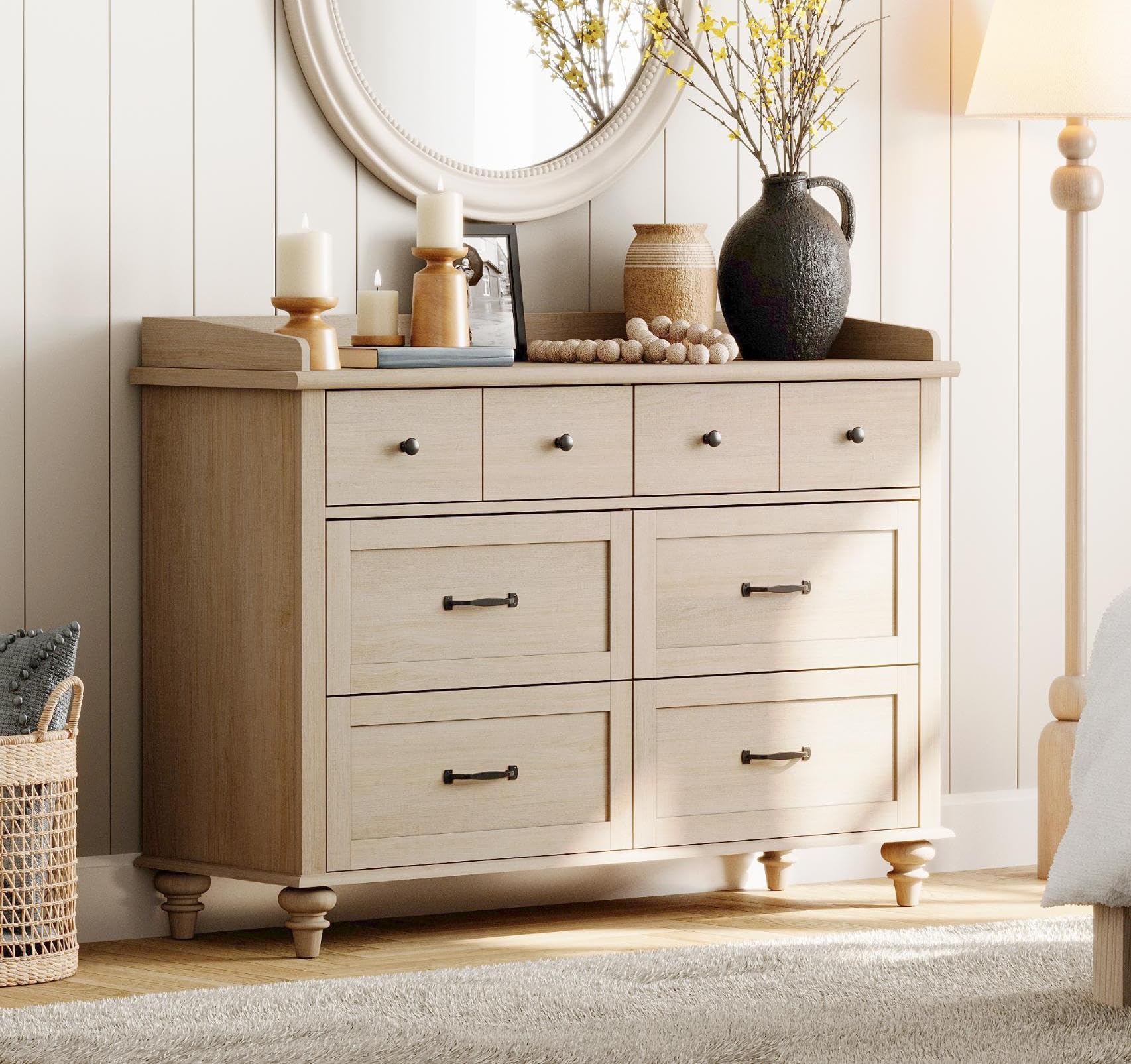 white christmas dresses Travertine Top Beige Dresser | Caracole Balance main image 1