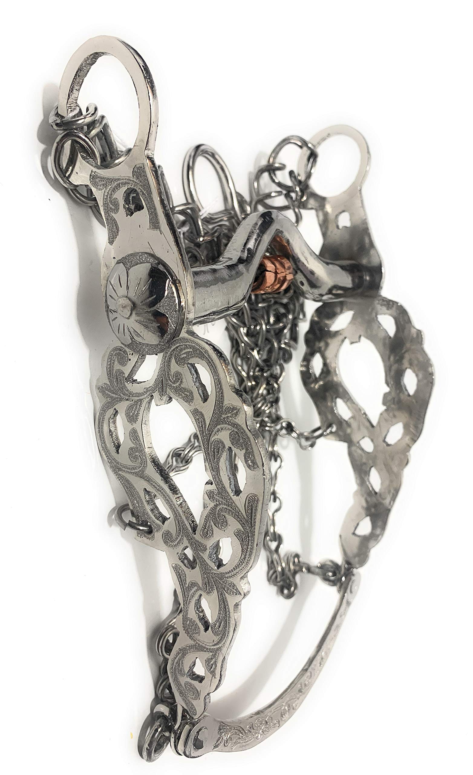 Myler HBT Shank Correctional Wide Port Bit 5in