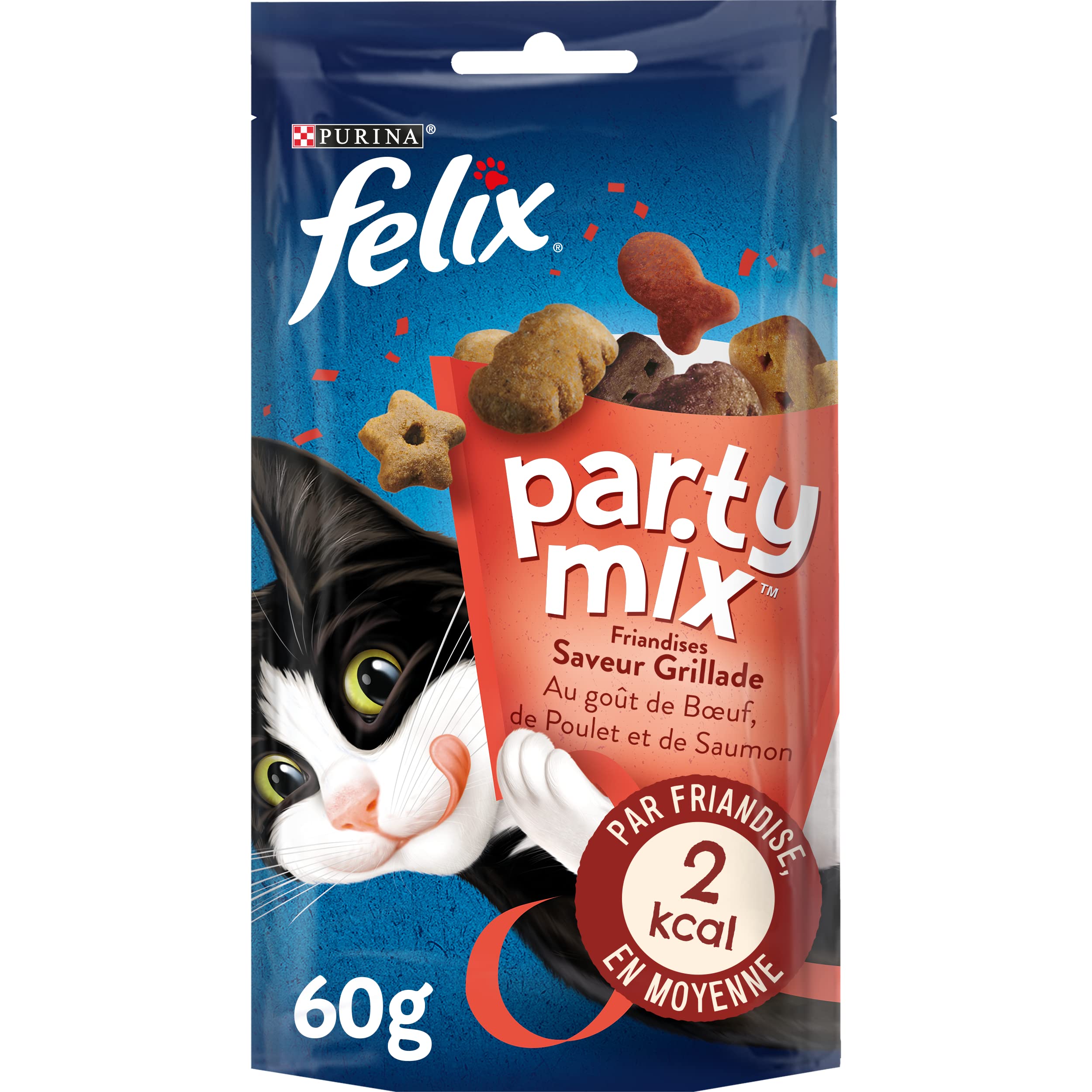 Felix Party Mix – Bolsita de 60 g – Lote de 8 – Sabores a Elegir
