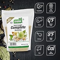 Vista 2 de Badia Complete Seasoning, Sazon Completa, bolsa resellable con cremallera de 40 onzas – Mezcla de especias multiusos de ajo, cebolla, sal, pimienta