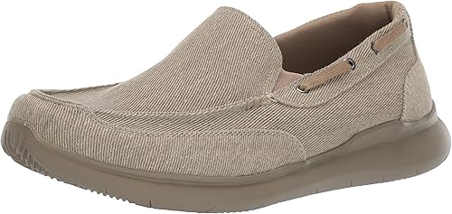 Propét Mocasines Viasol para hombre, Beige