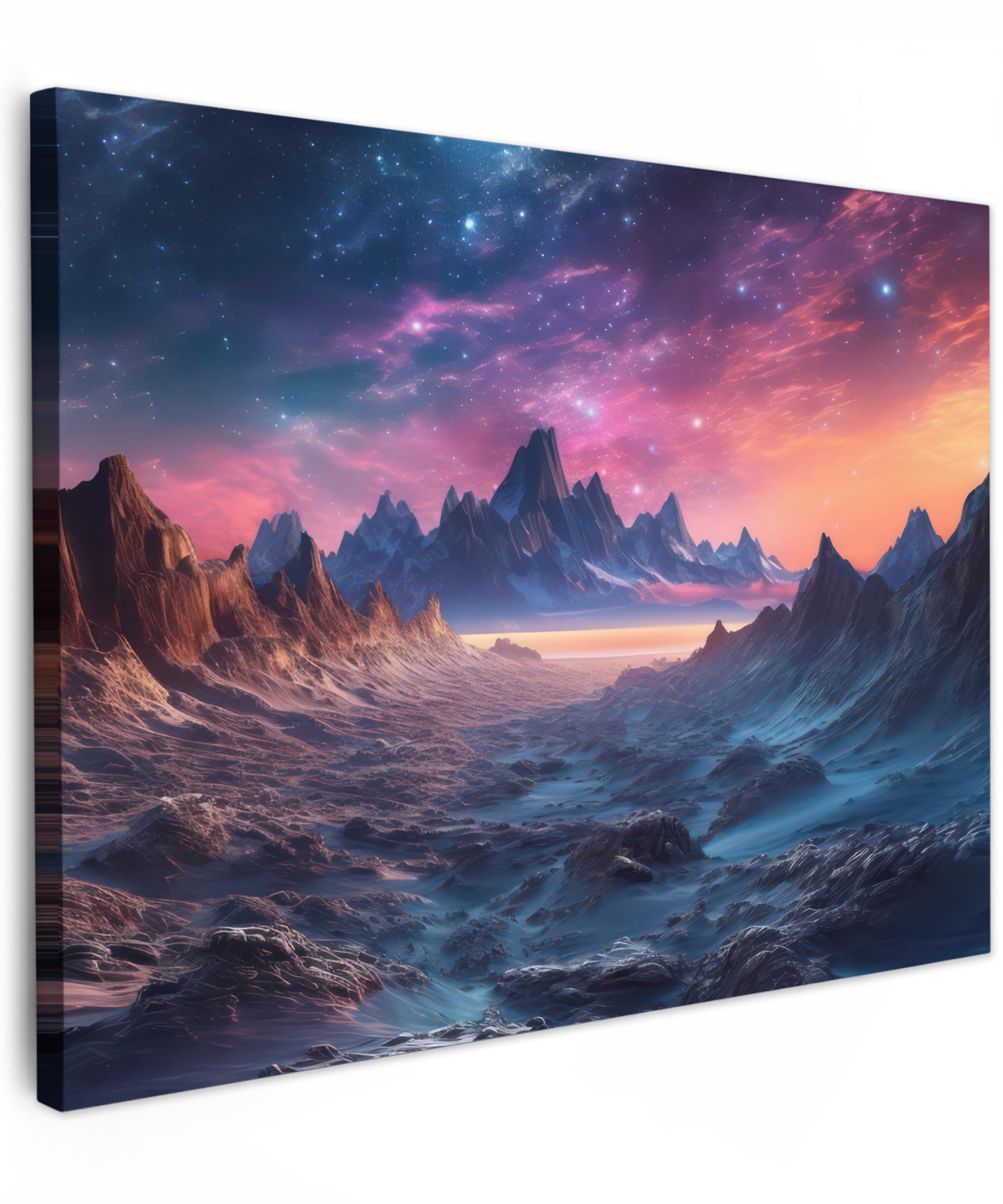 MuchoWow© Canvas Wall Art Work Room Decor Painting Wallfillers Picture