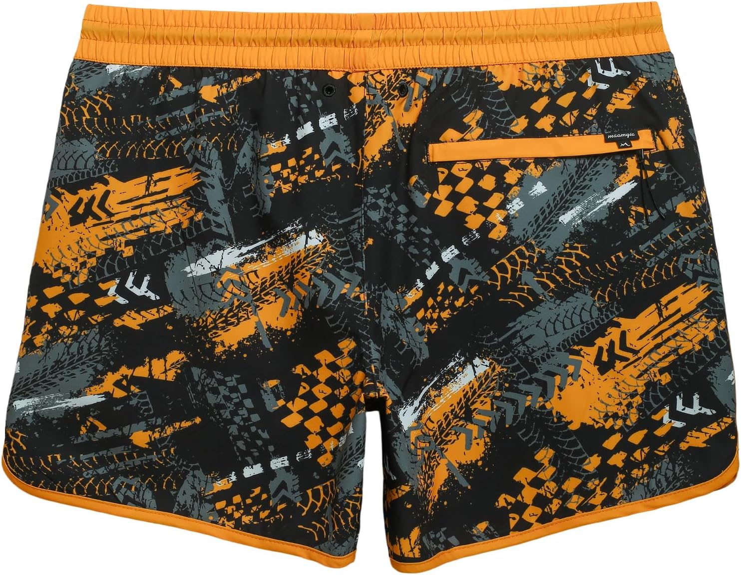 maamgic Workout Running Shorts for Men Retro 5 Inch Gym Shorts with Liner Quick Dry 2 in 1 Athletic Shorts - Image 2