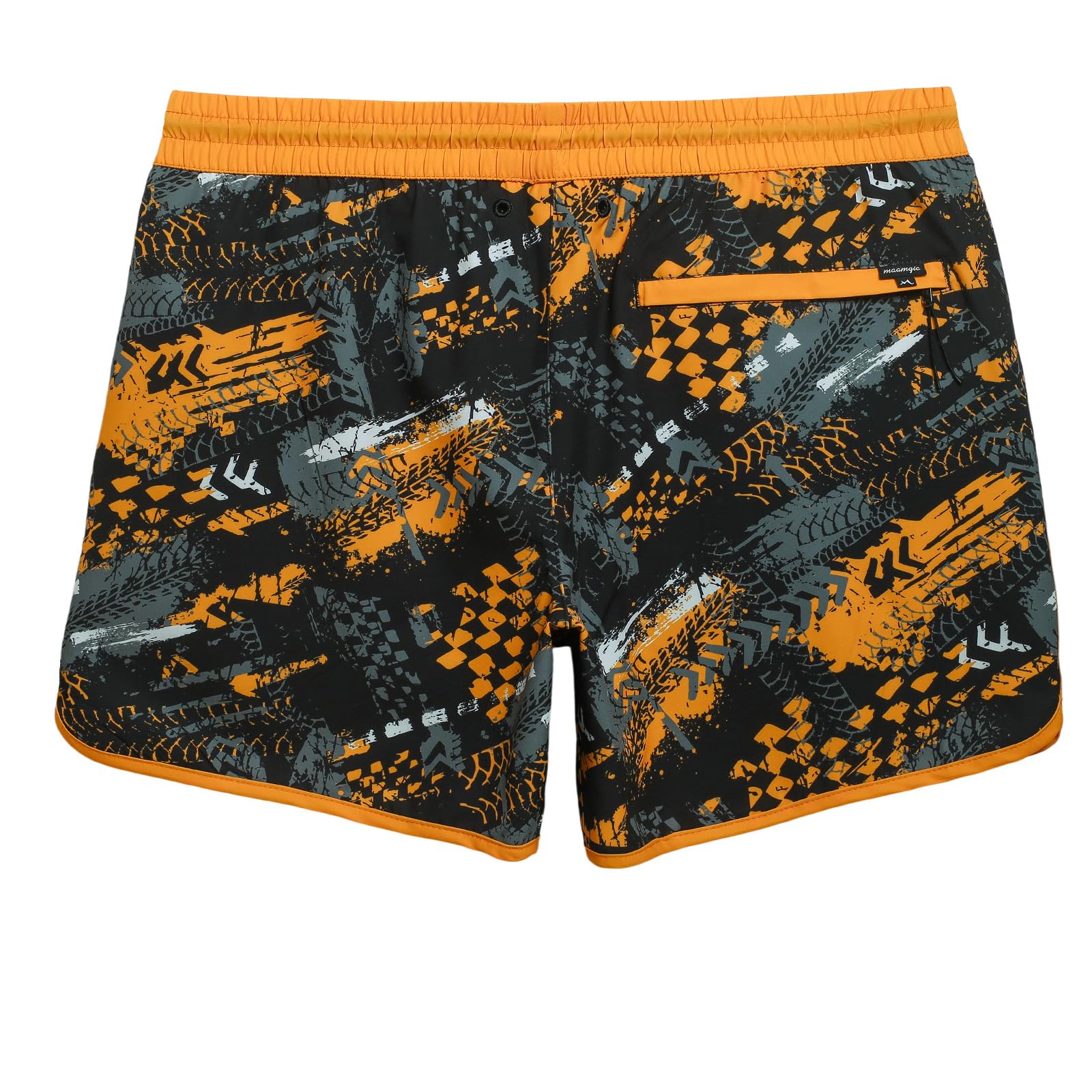 maamgic Pantaloncini da corsa da uomo retrò da 12,7 cm con fodera ad asciugatura rapida 2 in 1 pantaloncini sportivi