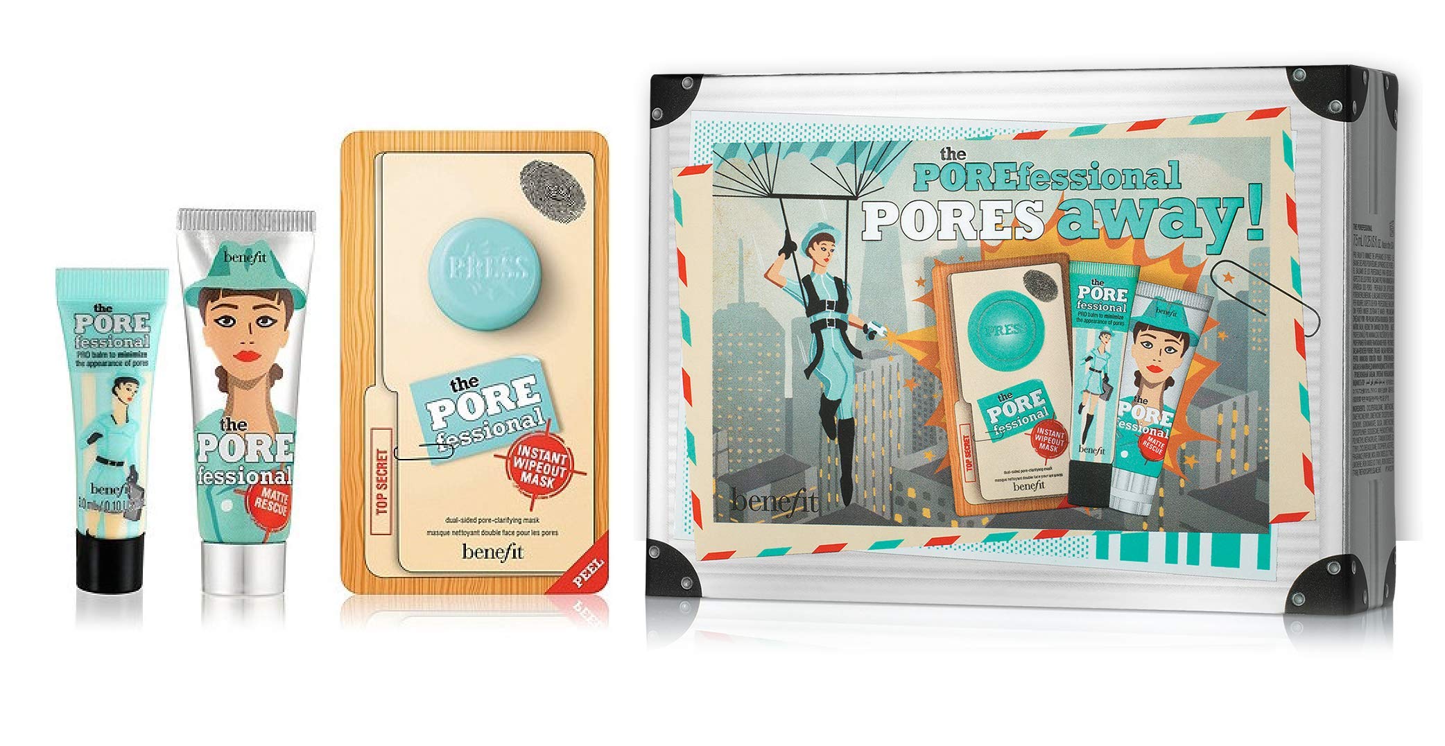 Benefitthe porefessional pores away set