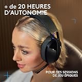 Logitech G G321 LIGHTSPEED, casque gaming Bluetooth sans fil - Noir - 7