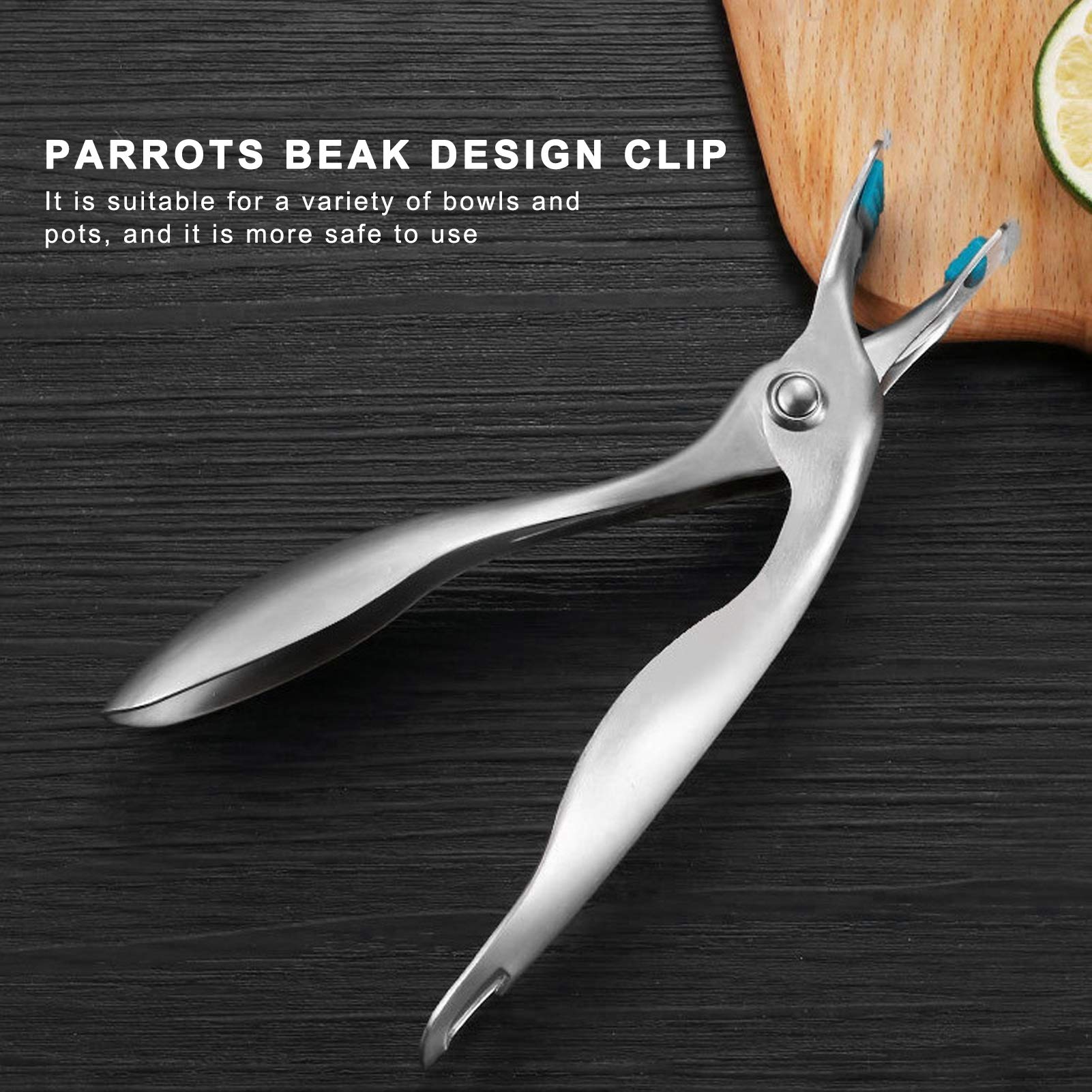 304 Stainless Steel avoid Hot Bowl Dish Plate Gripper Clip Clamp Holder for Moving Hot Plate or Bowls, Pot Pan Clamp Kitchen Accessories