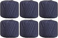 Vista 25 de Hilo para crochet – Tamaño 3., Bronceado, talla 10