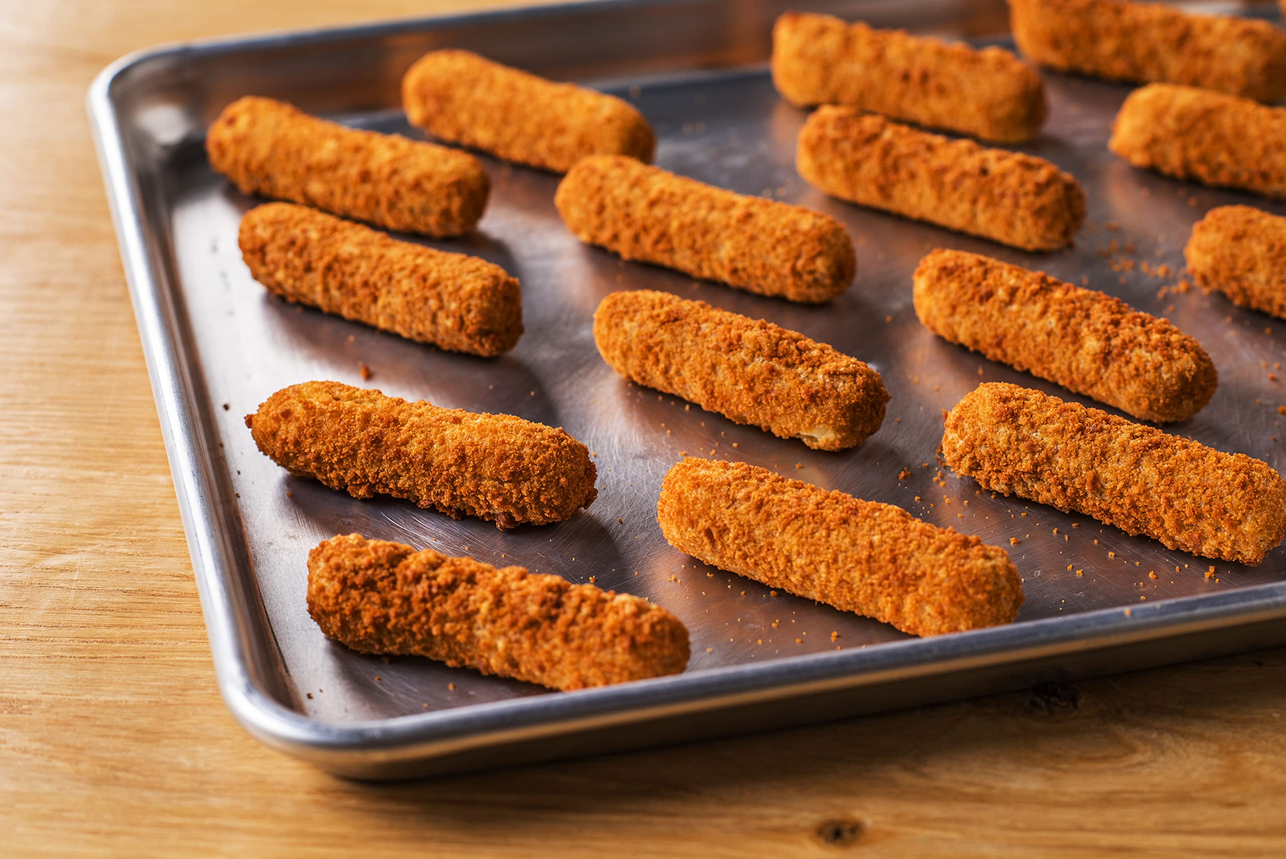 Farm Rich Breaded Mozzarella Cheese Sticks Delicious Frozen 22 oz Party Appetizer Snack Made with 100 Real Mozzarella — view 9