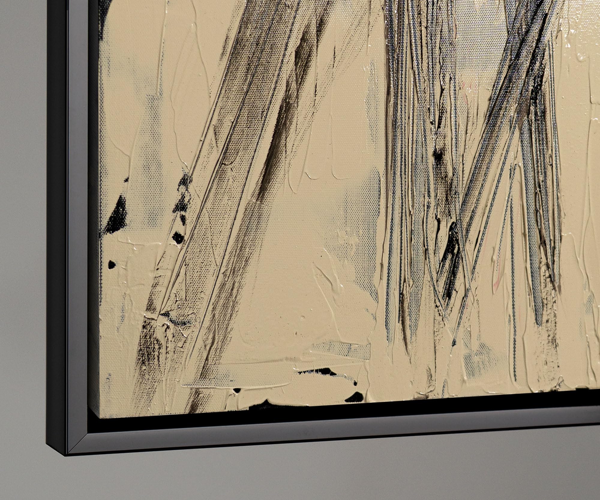 YS -Art stylowy obraz akrylowy na płótnie z ramą ręcznie malowany obraz ścienny salon nowoczesny mocny wystrój mieszkania obrazy biuro 140 x 100 cm