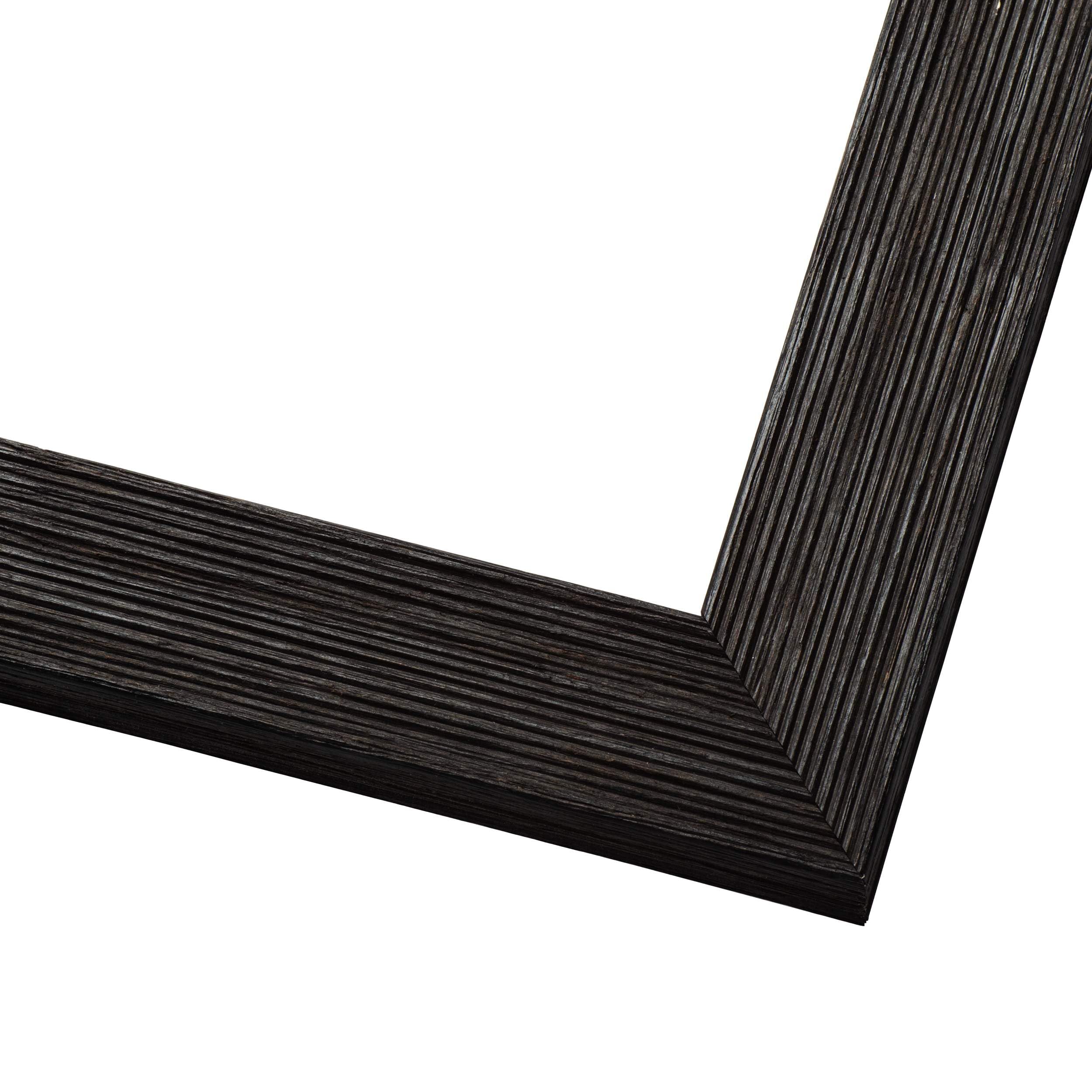 ♦インテリアフレーム♦大きいサイズ Amazon.co.jp: 26×26インチのフレーム。ブラック。本物の木製写真