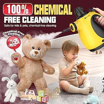 すちーゆーし Amazon.com - Pressurized Handheld Steam Cleaner with 10pcs