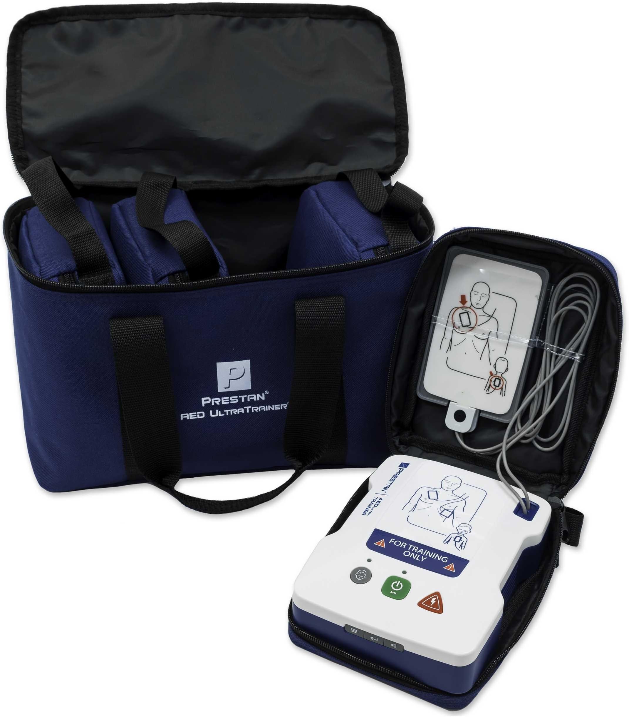 Prestan AED UltraTrainer - English/Spanish - 4-Pack