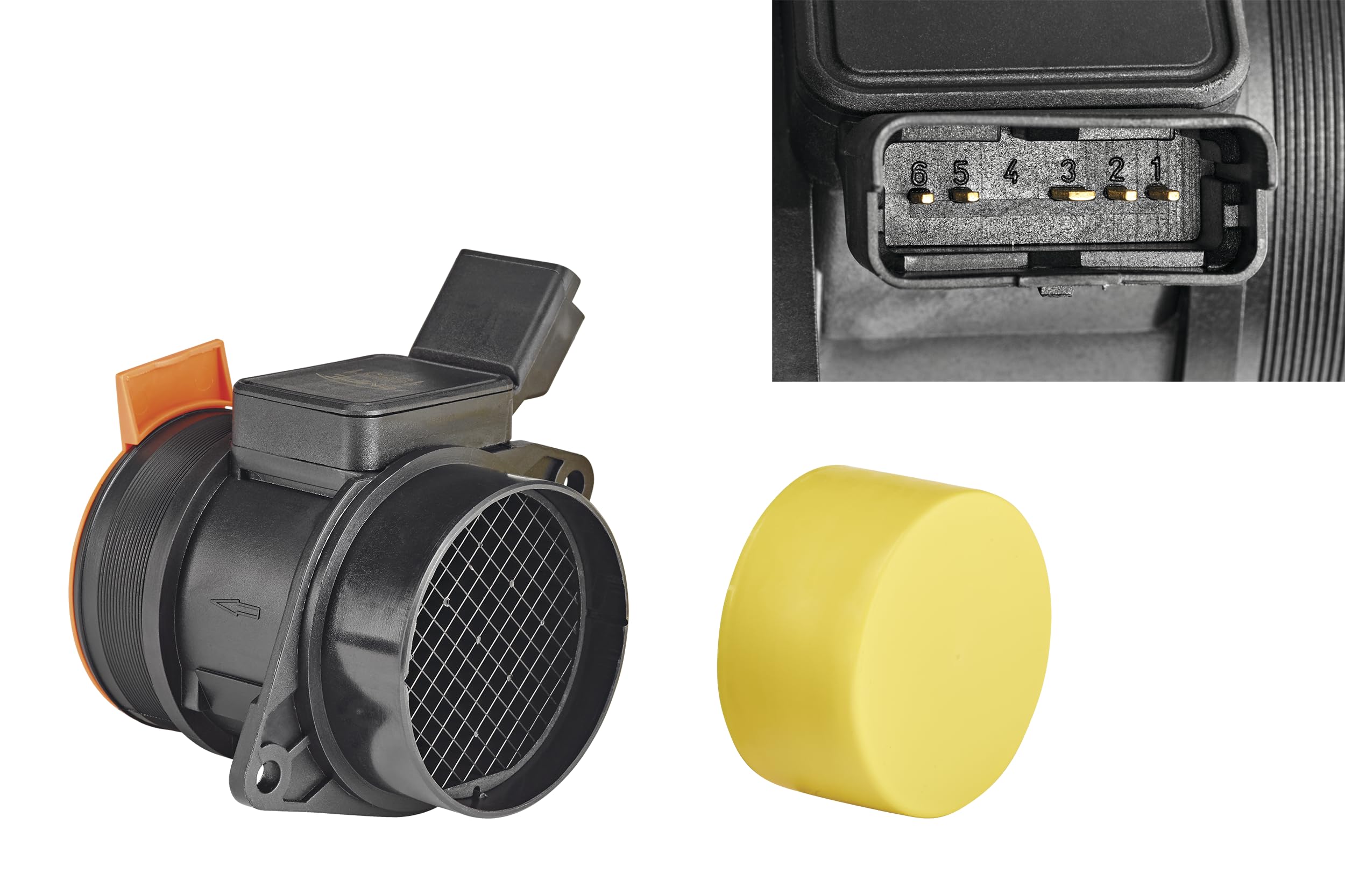 VALEO 253706 Air Mass Sensor Number of pins: Plug type: RECTANGULAR Integrated air temperature sensor: YES Mounting type: SIEMENS