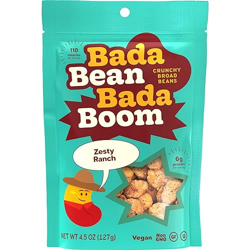 Enlightened Bada Bean Bada Boom- Bocadillos de frijoles crujientes