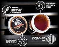 Vista 15 de Suavecito Pomade Firme (Strong) Hold - Pomada para el cabello de fijación fuerte para hombres - Gel de cabello a base de agua de brillo medio sin