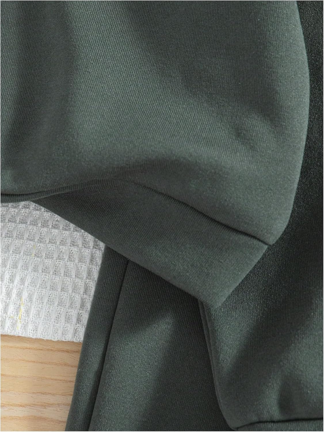 Girl's 2 Piece Fall Outfits Bow Print Half Zip Sweatshirt and Baggy Sweatpants Cute Clothes Trendy - Image 5